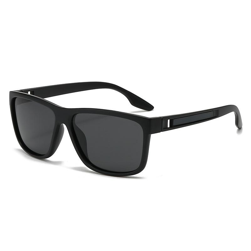 New European and American men's polarized sunglasses square driving outdoor sports glasses UV-proof sunglasses