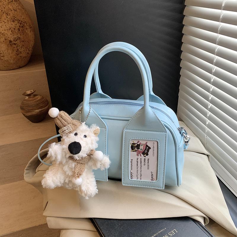 Small bag women's spring summer new fashion niche design messenger bag portable pillow bag