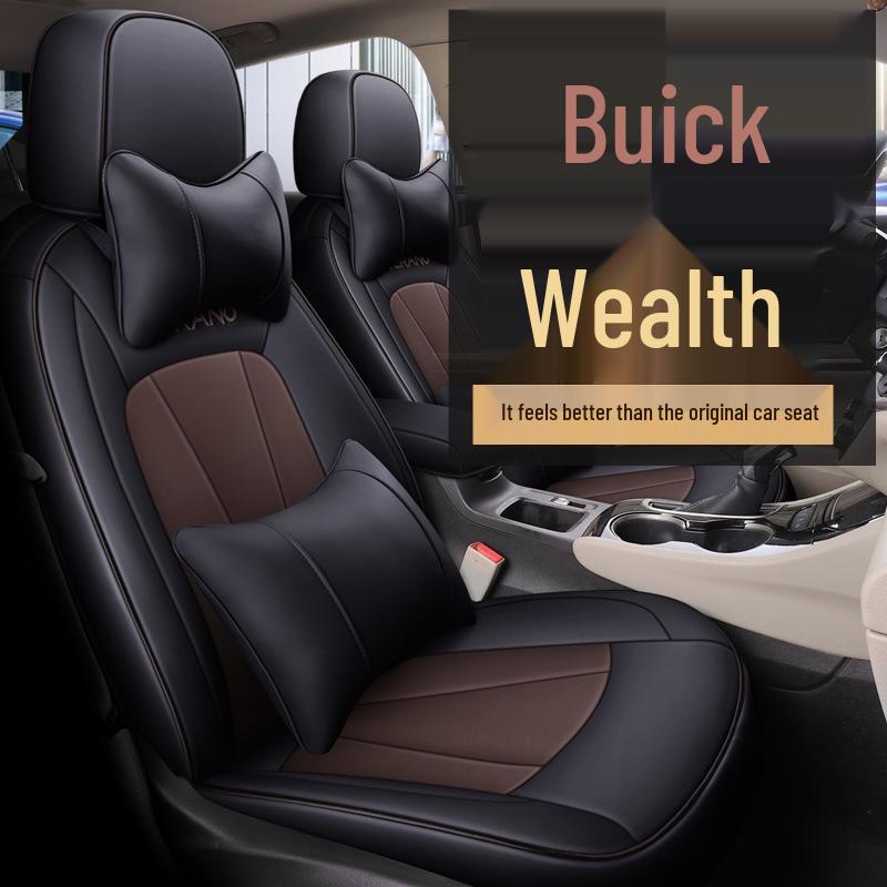 NT Custom Leather Seat Cushion for Buick Verano - Stylish, Sporty, All-Season Fit