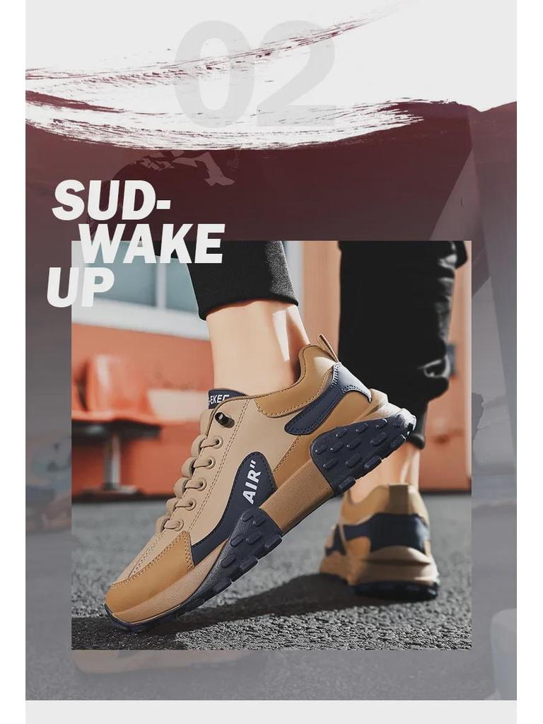 Trending Men's 2024 Summer Thick-Soled Casual Dad Sneakers