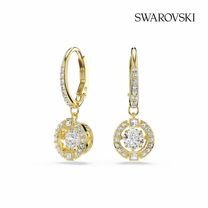 Una Angelic Drop Earrings 5758095 (18K Gold Finish)
