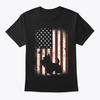 Scottish Terrier American Flag Dog 4th O T Shirt Made In the USA Size S To 5XL