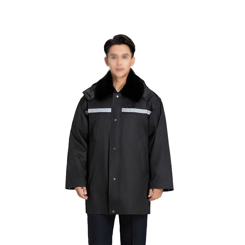 FNS-01852 Winter Reflective Padded Cycling Duty Jacket