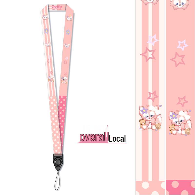 Lanyard Nero Multifunzionale Personalizzato Creativo con Porta Badge Separato per Badge Identificativi dei Dipendenti.
