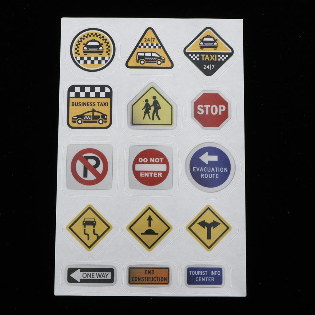 10 Sheets Mark Symbol Stickers For Journal