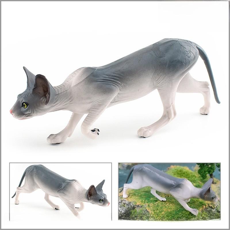 Cat Animal Model Pvc Figurine For Kids Learning And Collectors Display
