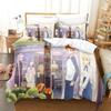 Anime Todays Menu for the Emiya Family Saber Bedding Set,Duvet Cover Bed Set Quilt Cover,King Queen Twin Size Boys Girls Adults Tool