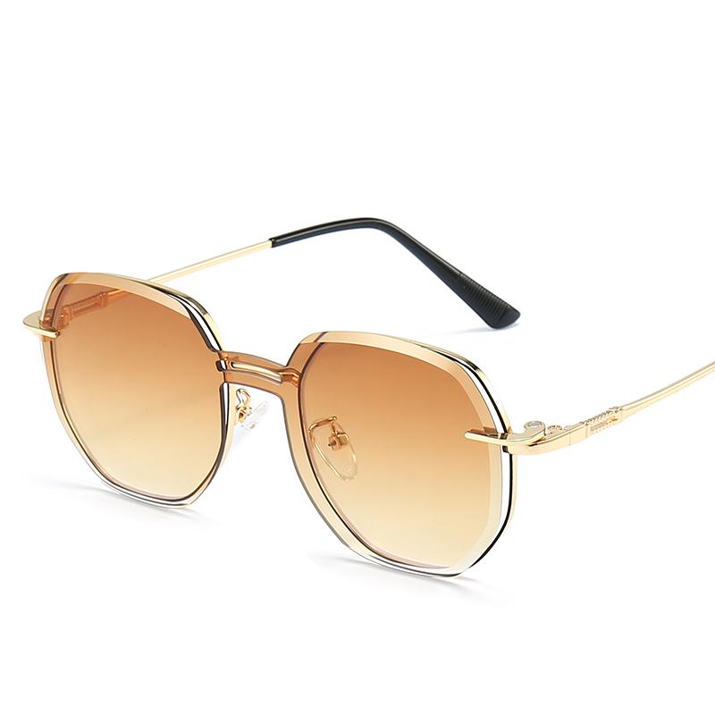 

Новый комплект из цельных солнцезащитных очков без оправы с двумя в одном модными солнцезащитными очками с магнитным зажимом и защитой от синего света, оправа 7000 коричневый