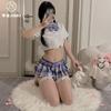 Sex Underwear Fresh Pure Desire Cute Campus Uniform Seduction Clothing Bed Free Passion Suit 2107