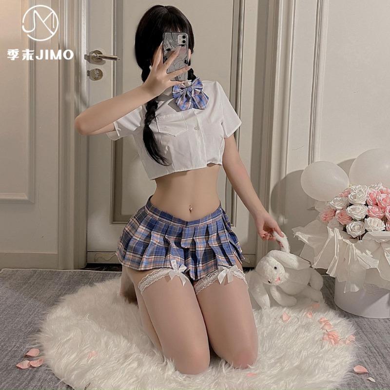 Sex Underwear Fresh Pure Desire Cute Campus Uniform Seduction Clothing Bed Free Passion Suit 2107