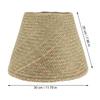 Rattan Lamp Shade Decorative Wicker Lamp Shade Replacement Chandelier Lamp Clip On Bulb Ceiling Pendant Fixture For Table