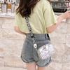 2024 New Small Zipper Crossbody Bags for Women PU Leather Shoulder Messenger Bag for Girl Handbag Fashion Phone Purse