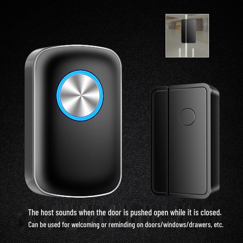 Wireless Infrared Doorbell Sensor with Anti-theft Alarm for Store Entrances