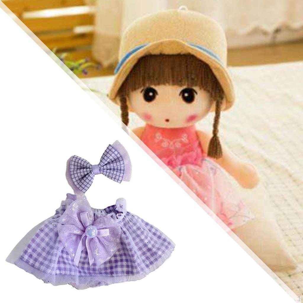 Mini 20cm Doll Clothes,Girl Clothes,Girls Gift,Comfortable,Cute Clothing Dress up for Age