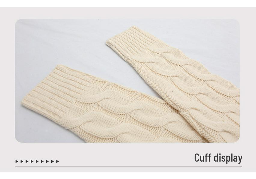 Fuzzy European & American Knitwear: Women's Long Cable Knit Button Cardigan, Autumn/Winter 2023 Edition.
