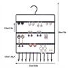 Wall Mount Earring Display Holder Rack Jewelry Organizer for Earring Headbands