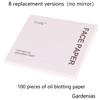 Oil Blotting Sheets With Makeup Puff 100Pcs Matting Face Wipes Oil Control Paper Oil-Absorbing Cleaning Makeup Tools Skin Care
