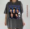 Basketballspieler Retro Bootleg T-Shirt, Comfort Colors Vintage Tee