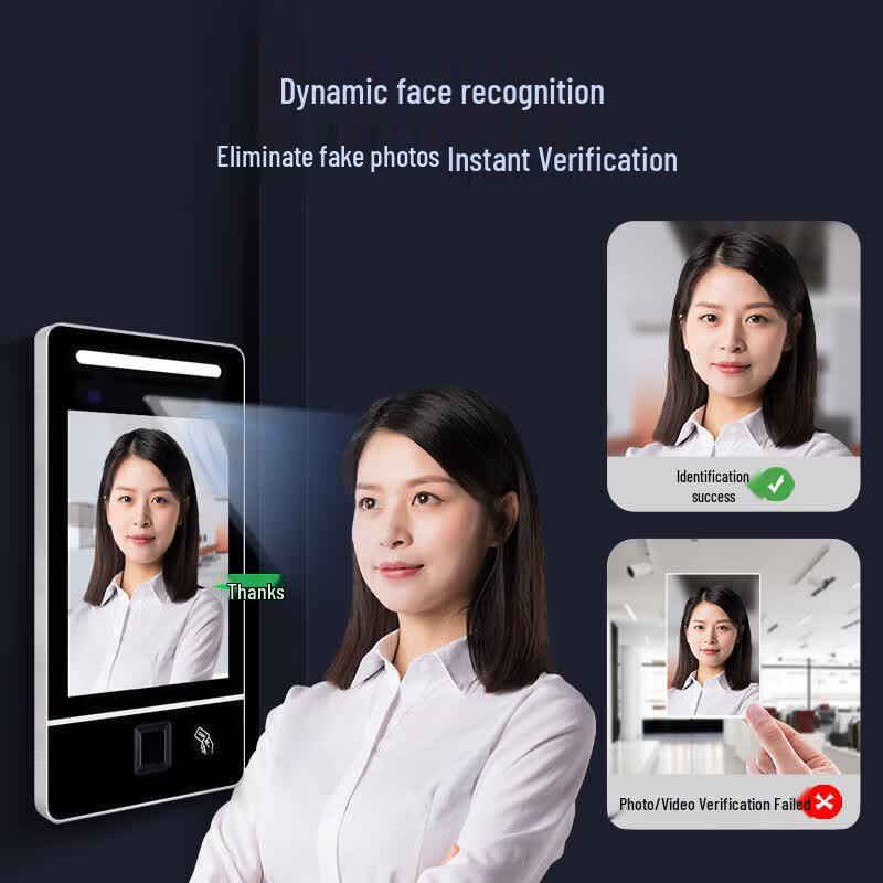 Realand F216 Dynamic Face Recognition Access Control System CN plug (adapter included)