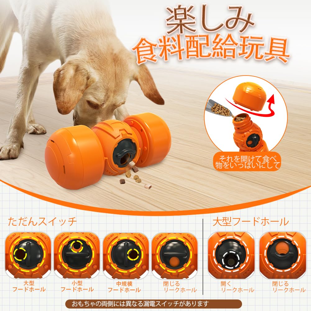Slow Food Feeding Toy for Rolling Vocal Adjustable Feeding Toy for Large Designed for Weight Control In Large Dogs Dogs, Toy, Speed, Dogs,