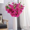 12 PCS 80cm Long Stem Fake Bougainvillea Silk Bougainvillea Artificial Flowers Hanging Vines Climbing Bougainvillea for Wedding Home Garden DIY Decor