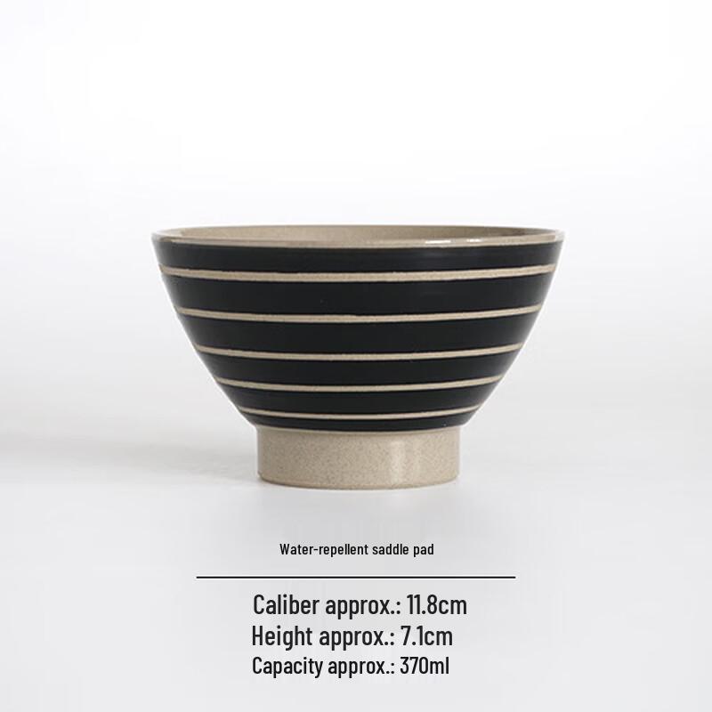 

Ru Han Japanese Style Ceramic Rice Bowl