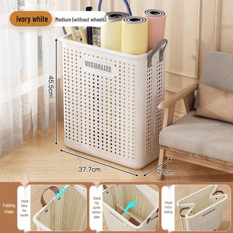 Wheeled Yoga Mat and Sports Gear Organizer Basket 2980₽
