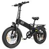 Vélo Électrique Pixar F2 Moteur 250W Pneu 20"x4.0" Vélo Électrique Pliable Ville 7 Vitesses Freins à Double Disque 48V 15Ah Suspension Fourche Avant
