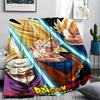 Dragon Ball characters Print Flannel Blanket,High quality Comfortable for All Seasons,Home Decor,Warmth and Comfort,Perfect for Christmas Gifts