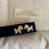 Unique Design Cartoon Animal Earrings Metallic Gold Silver Colt Horse Earrings Plated Alloy Statement Dangle Ear Jewelry
