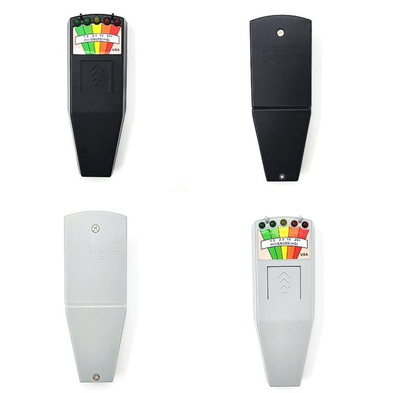 K2 Electromagnetic Field Radiation Tester EMF Reader Electromagnetic Detector Magnetic Field Meter 5 LED Indicator Gauss Meter