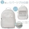 Backpack Rucksack Large Capacity Approximately 30L School Bag Ita Bag Oshi Bag Mimicry Mode Show Bag Clear Otaku Oshikatsu Reversible Front Parts