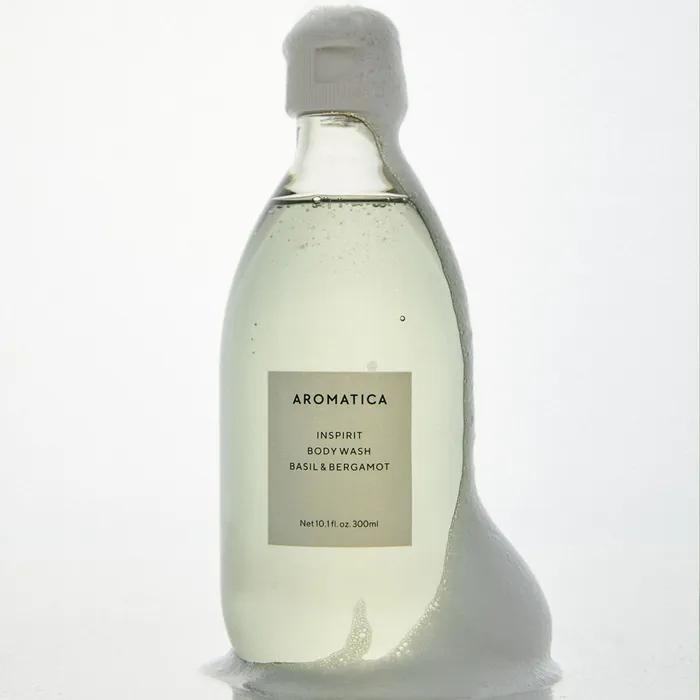 (Acne Body Wash) Inspirit Body Wash Basil & Bergamot 300ML