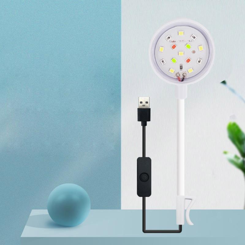 55KF Rotatable Led Aquarium Lights Clean Water Grow Aquarium Landscape Clip On Lamps