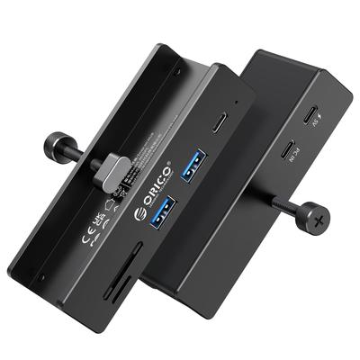 ORICO MH5PC 10Gbps USB Hub with Expansion X 5V Power PC 1m Compatible with and Mac OS Clamp, 5-Port (USB-A 3.2 2, USB-C 3.2, SD/TF 3.0, USB-C Port,