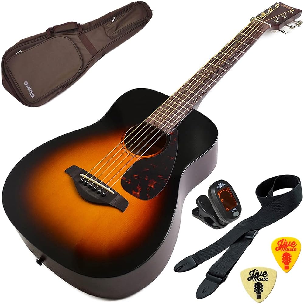 Yamaha Acoustic Guitar Mini Guitar JR2 TBS 5-Piece Beginner Set YAMAHA Acoustic Guitar Starter Set