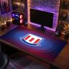 Stoke City Fußball Druck Großes Mauspads, Anti-Rutsch Erweitertes Gaming Schreibtischmatte für Büro Zuhause