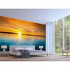 3d Wallpaper Sunset Water Lake Background Wall Murals Landscape Scenery Wall Paper Water Blue Sea Sky Bedroom Living Room Wall Mural
