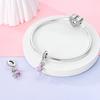 Pink Female Dancer Pendants Plata R Original Beads Fit Originalcharms Bracelet Beads Jewelry Gifts For Women