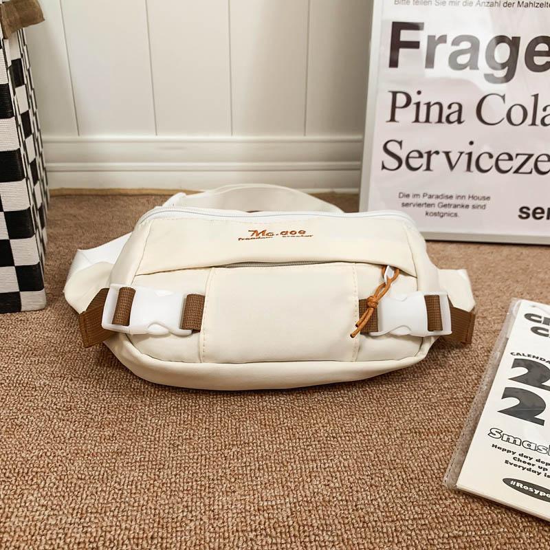 Damska torba na klatkę piersiową Trend w modzie Torba na talię Uliczny hip-hopowy piterek unisex saszetka na pasek Wysokiej jakości nylonowe damskie torby na ramię typu crossbody