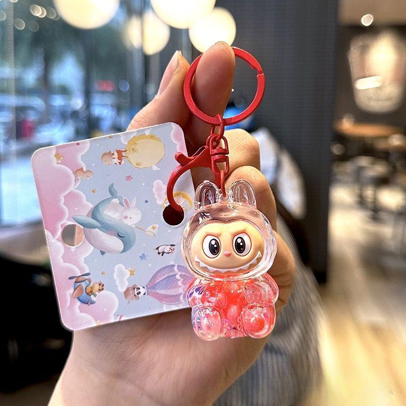 

Серия Лабубу Смола Мультяшный Брелок Креативный Мобильный Телефон Бусина Парная Подвеска