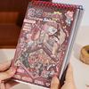 8in1 Kawaii 3D Cartoon Miniature Horror Scene Sticker Book DIY Handmake Stacking Game Sticker Creative Collage Scrapbook Sticker