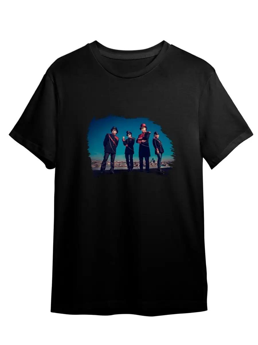 Piknik rock band Shklyarsky Savelyev print t-shirt S