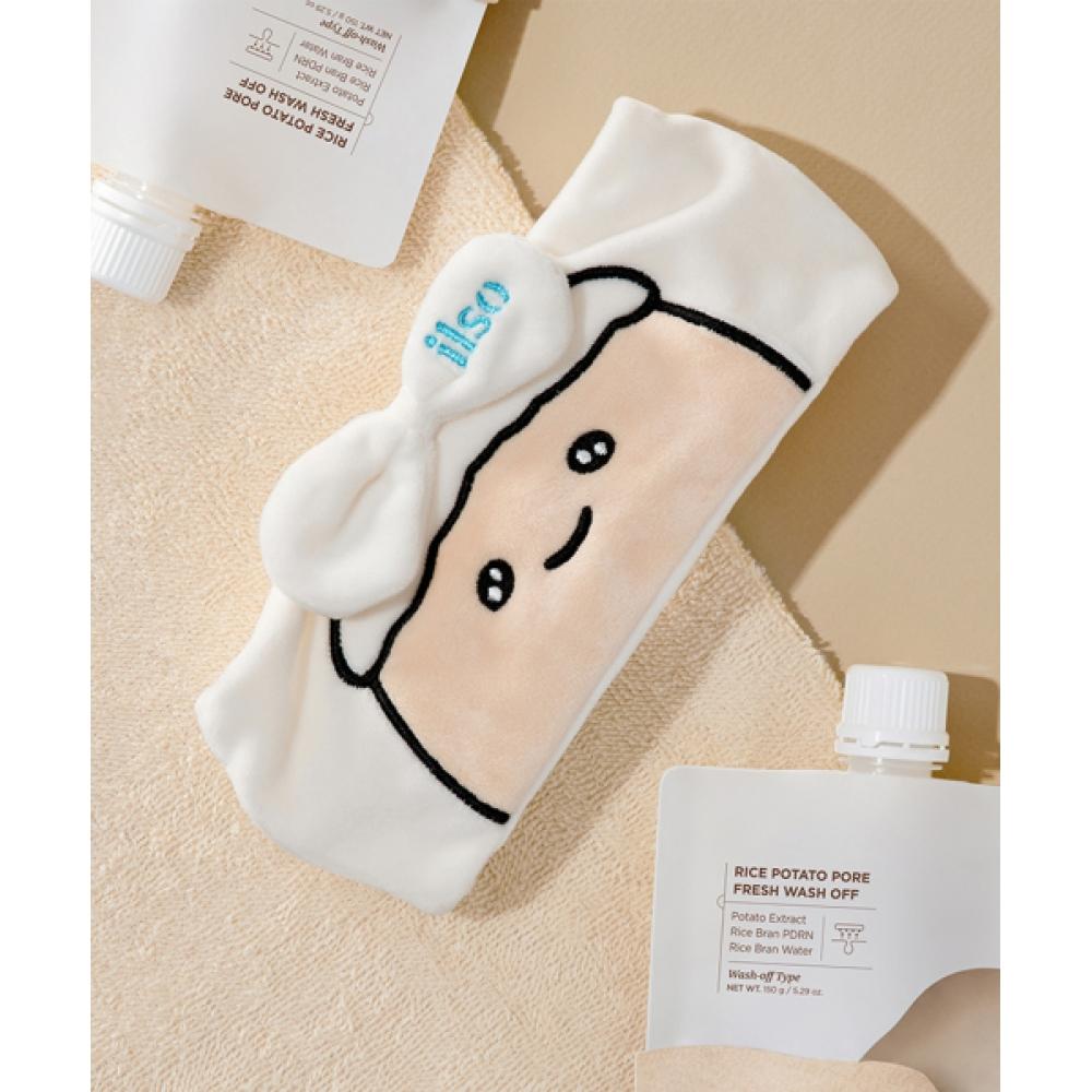 Ilso Rice Potato Pore Fresh Wash Off 150g Project  + Potato Face Band   Bad Potato Collaboration 