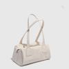 INS Simple Style Commuter Baguette Bag 2025 New Pink French Large Capacity Shoulder Bag Retro Pillow Bag for Women