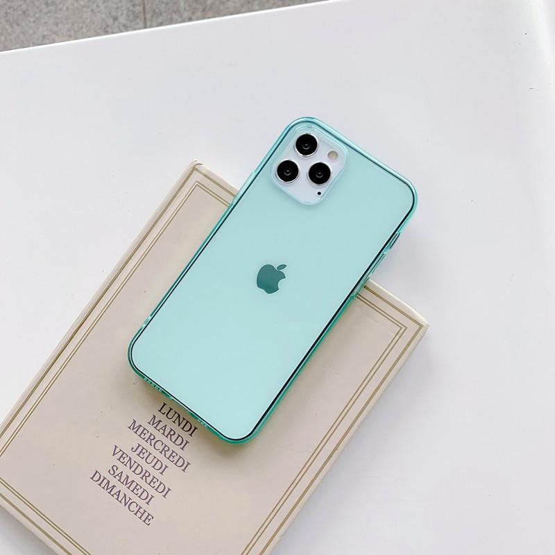 iPhone17 Transparent Color Soft Case Apple 17PROMAX Mobile Phone Case Transparent Soft Case Apple 14PRO Suitable