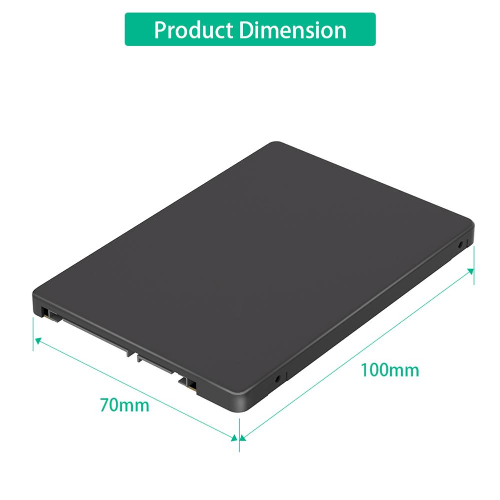 M.2 NGFF B Key To 2.5inch SATA SSD Enclosure 6Gbps M.2 SSD Case SSD External Box M.2 NGFF SSD To 2.5 Inch SATA III Adapter