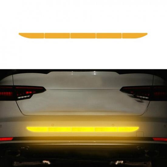 Car SUV Auto Reflective Strip Tape Bumper Warn Safety Sticker Decal Accessories