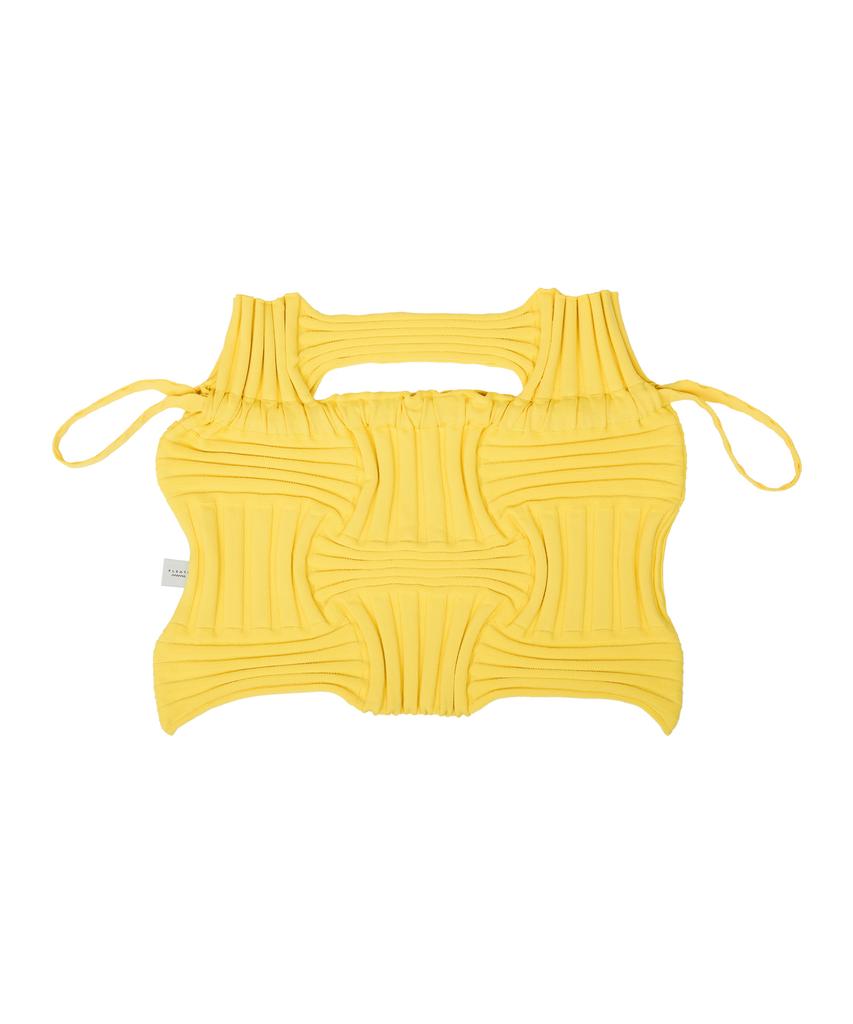 Pleatsmama Big Bow Bag Yellow