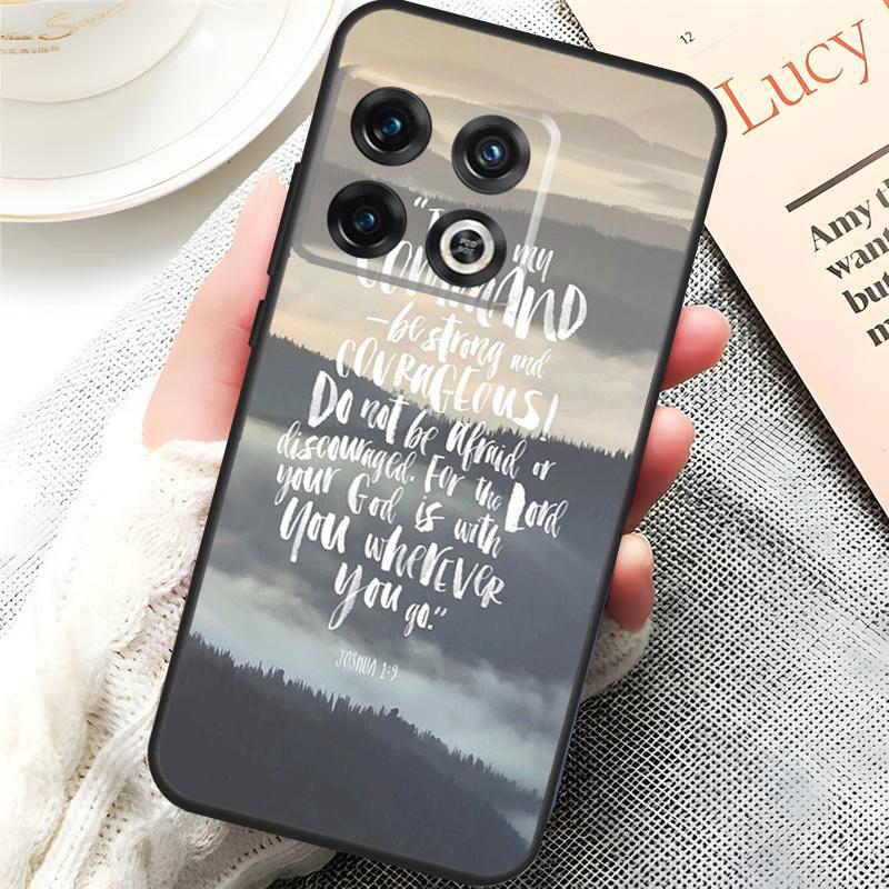

Bible Verse Quotes Cover For OnePlus 15 13 13R 13T 12 12R 10T 11 10 Pro OnePlus Nord CE 5 3 4 Lite N20 N30 Case OnePlus 11